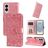 Mobigear Sunflower Housse Samsung Galaxy S25 Edge Etui Porte-Monnaie - Rose doré