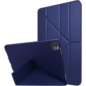 Mobigear Origami Coque iPad Air 13 Pouces (2024) Etui - Dark Blue