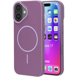 Mobiparts Slim Line Coque iPhone 17 MagSafe Coque arrière Rigide - Imperial Purple