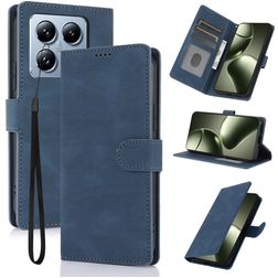 Mobigear Wallet Housse Xiaomi 14T Pro Etui Porte-Monnaie - Bleu
