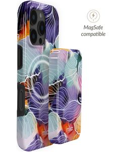 MIO - Batterie externe 5.000 mAh 15W - Compatible MagSafe - Flowers