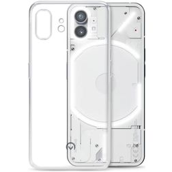 Mobilize Gelly Transparent Nothing Phone (1) TPU souple Coque arrière - Transparent