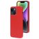 Mobiparts Coque iPhone 14 Plus Coque arrière en Silicone - Scarlet Red