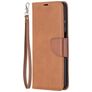 Mobigear Excellent Housse Samsung Galaxy A12 Etui Porte-Monnaie - Marron