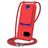 Mobigear Lanyard Card Google Pixel 10a Coque avec cordon en Silicone et Porte-Cartes - Rouge