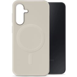 My Style Protective Flex Coque Samsung Galaxy S25 FE MagSafe Coque arrière en TPU Souple - Antique White