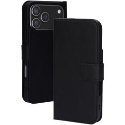 Mobiparts Classic Wallet Housse iPhone 17 Pro Max MagSafe Etui - Noir