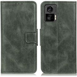 Mobigear Classy Housse Motorola Edge 30 Neo Etui Porte-Monnaie - Vert