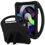 Mobigear AeroArmor Coque iPad 11 (2025) Coque de tablette pour enfants avec Poignée Enfants en EVA + Porte-crayon - Noir