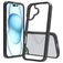 Mobigear Crystal Coque iPhone 16 Coque arrière Rigide - Noir