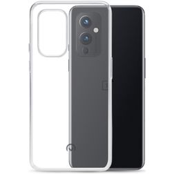 Mobilize Gelly Transparent OnePlus 9 TPU souple Coque arrière - Transparent