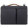 Mobigear Traveler Sac à bandoulière Ordinateur portable en Nylon Sacoche ordinateur - Noir