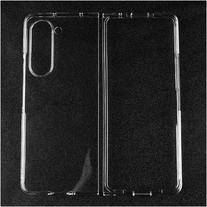 Mobigear Ultra Thin Coque Transparente Samsung Galaxy Z Fold 6 Coque arrière en TPU Souple Extra-fin - Transparent