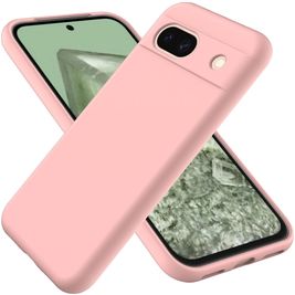 Mobigear Colors Coque Google Pixel 8a Coque arrière en TPU Souple - Rose