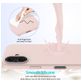Mobigear Rubber Touch Coque iPhone 16 Coque arrière en Silicone - Rose