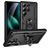 Mobigear Armor ring Coque Samsung Galaxy S25 Ultra Coque arrière Rigide Anti-Chocs avec Anneau-Support - Noir