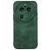 Mobigear Fabric Coque OPPO Find X6 Pro Coque arrière Rigide - Vert
