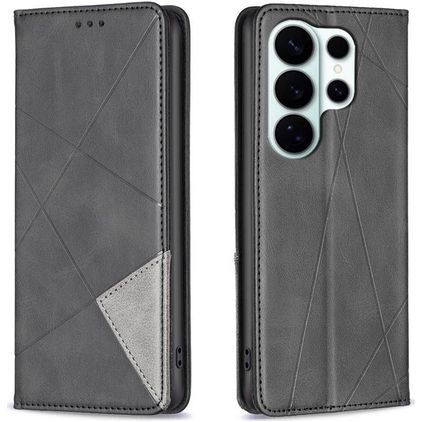 Mobigear Rhombus Slim Housse Samsung Galaxy S26 Ultra Etui - Noir