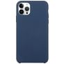 Mobigear Rubber Touch Coque iPhone 15 Pro Max Coque arrière en Silicone - Dark Blue