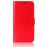 Mobigear Wallet Housse Motorola One Fusion Plus Etui Porte-Monnaie - Rouge