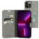 Mobiparts Classic Wallet Housse iPhone 13 Pro Max Etui Porte-Monnaie - Granite Grey