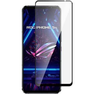 Mobigear Premium ASUS ROG Phone 5s Verre trempé Protection d'écran - Compatible Coque - Noir