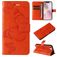 Mobigear Butterfly Housse iPhone 16e Etui Porte-Monnaie - Orange