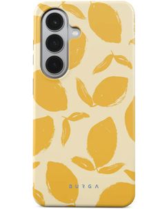 Burga MagSafe Tough Coque Samsung Galaxy S26 Plus MagSafe Coque arrière Rigide Anti-Chocs - Lemon Tart