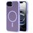 Mobiparts Hardcover Coque iPhone 16e MagSafe Coque arrière Rigide - Satin Lila