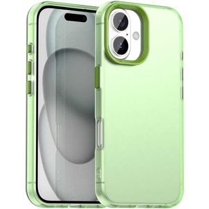 Mobigear Crystal Coque iPhone 17 Coque arrière Rigide - Vert