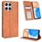 Mobigear Sensation Housse HONOR X8 Etui Porte-Monnaie - Marron