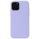 Mobigear Rubber Touch Coque iPhone 13 Coque arrière en Silicone - Light Purple