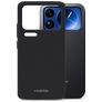 Mobilize Rubber Gelly Coque Xiaomi 17 Pro Coque arrière en TPU Souple - Noir