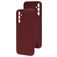 Mobiparts Coque Samsung Galaxy A14 Coque arrière en Silicone - Plum Red