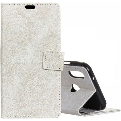 Mobigear Basic Housse Xiaomi Mi Play Etui Porte-Monnaie - Blanc