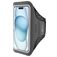 Mobiparts Comfort Fit Brassard Téléphone iPhone 15 Brassard Coque de Sport en Neoprène - Noir