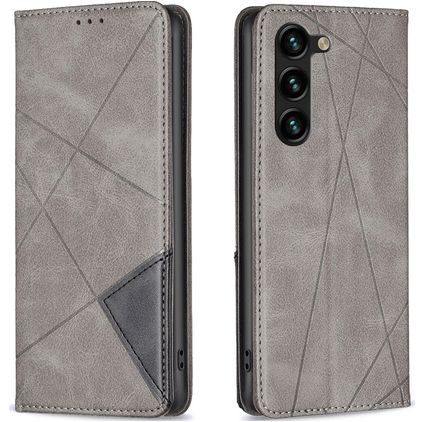 Mobigear Rhombus Slim Housse Samsung Galaxy S24 Plus Etui - Gris