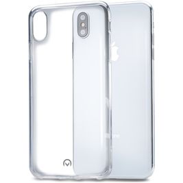 Mobilize Gelly Coque Transparente iPhone XS Max Coque arrière en TPU Souple - Transparent