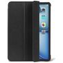 Decoded Textured Slim Coque iPad Air 5 (2022) Etui en Silicone Souple - Charcoal