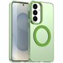 Mobigear Shockproof Coque Samsung Galaxy S26 MagSafe Coque arrière Rigide - Vert