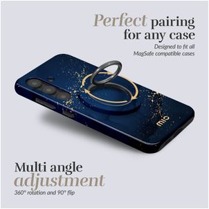 MIO Holder MagSafe Bague téléphone - Midnight Sparkle Universel