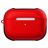 Mobigear Frosted Coque Apple AirPods Pro 1 Coque Rigide - Rouge