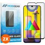 Mobigear Premium Samsung Galaxy M31 Verre trempé Protection d'écran - Compatible Coque - Noir (Lot de 2)