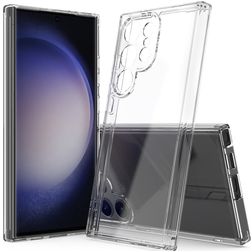 Mobigear Crystal Coque Transparente Samsung Galaxy S24 Ultra Coque arrière Rigide - Transparent