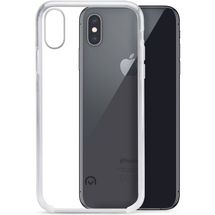 Mobilize Clear Case Coque Transparente iPhone XS Max Coque arrière Rigide - Transparent