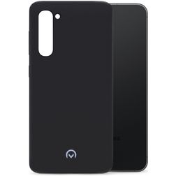 Mobilize Rubber Gelly Coque Samsung Galaxy S23 Plus Coque arrière en TPU Souple - Matt Black