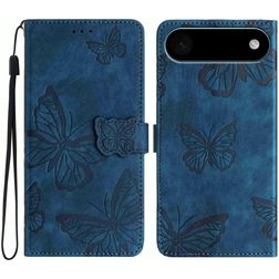 Mobigear Butterfly Housse iPhone Air Etui Porte-Monnaie - Bleu