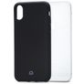 Mobilize Gelly Coque iPhone XR Coque arrière en TPU Souple - Matt Black