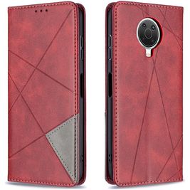 Mobigear Rhombus Slim Housse Nokia G20 Etui - Rouge