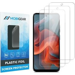Mobigear Motorola Moto G34 Protection d'écran Film - Compatible coque (Lot de 3)